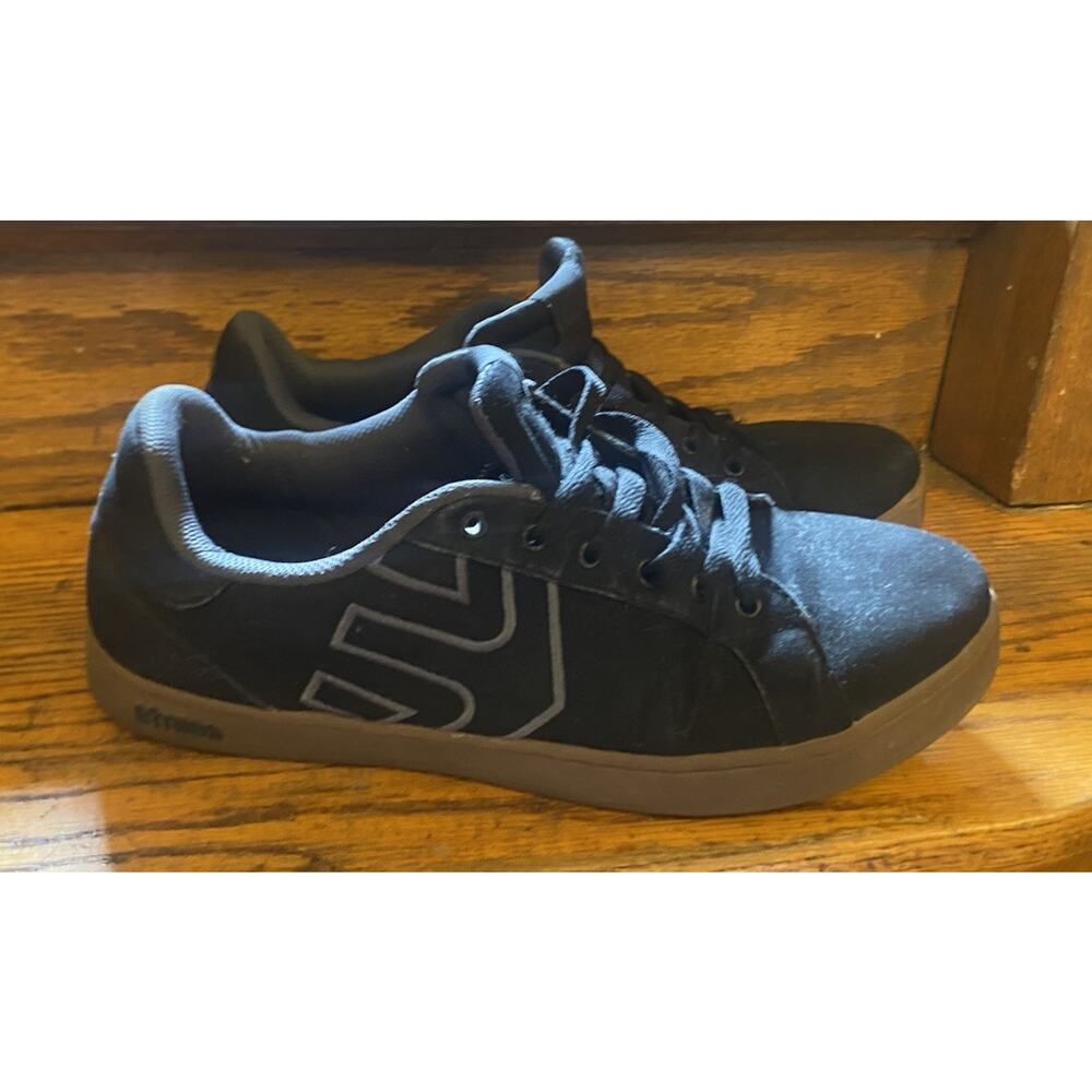 Etnies FADER Black Gum Skate Shoes US Mens Size 13